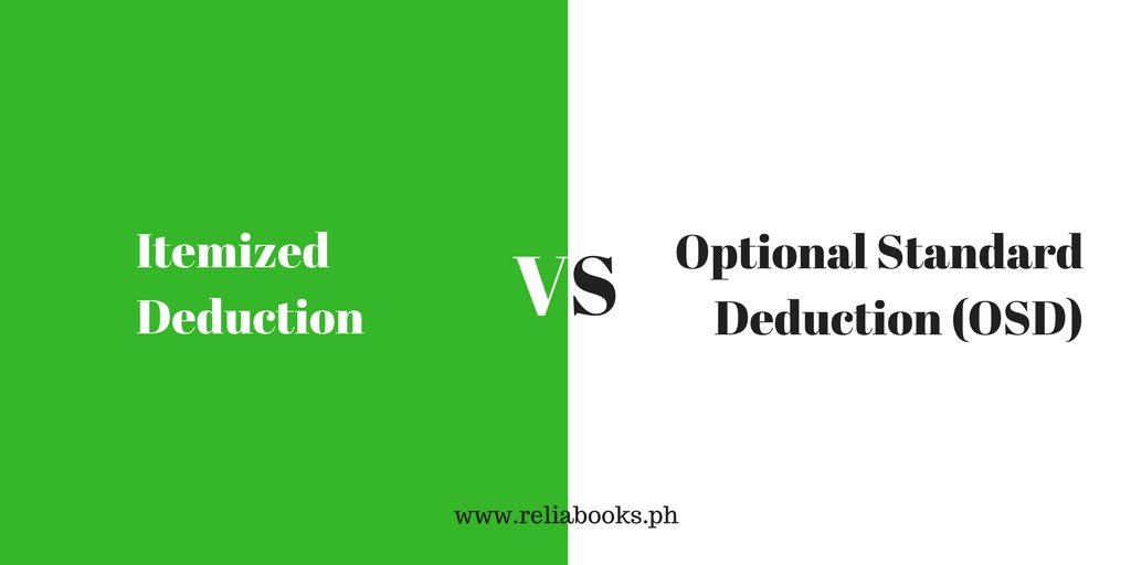 Itemized Deduction or Optional Standard Deduction