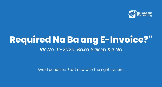 Online seller in the Philippines using a BIR-accredited e-invoicing system – Reliabooks Consulting