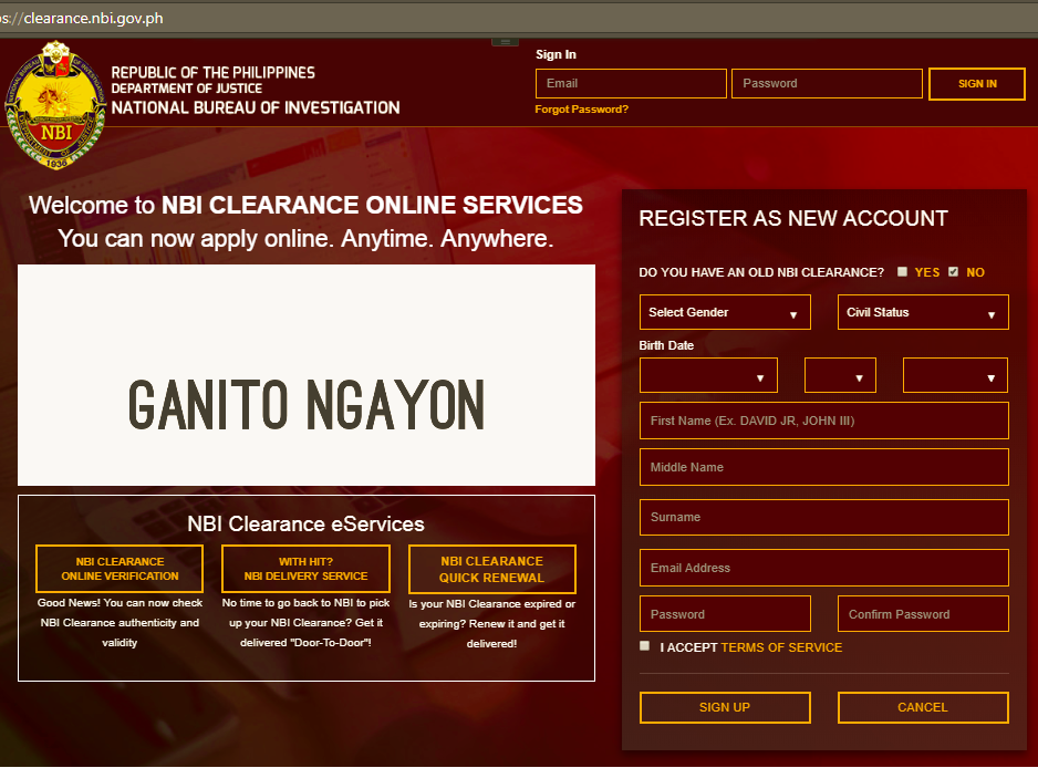 How to Apply for NBI Clearance Online?